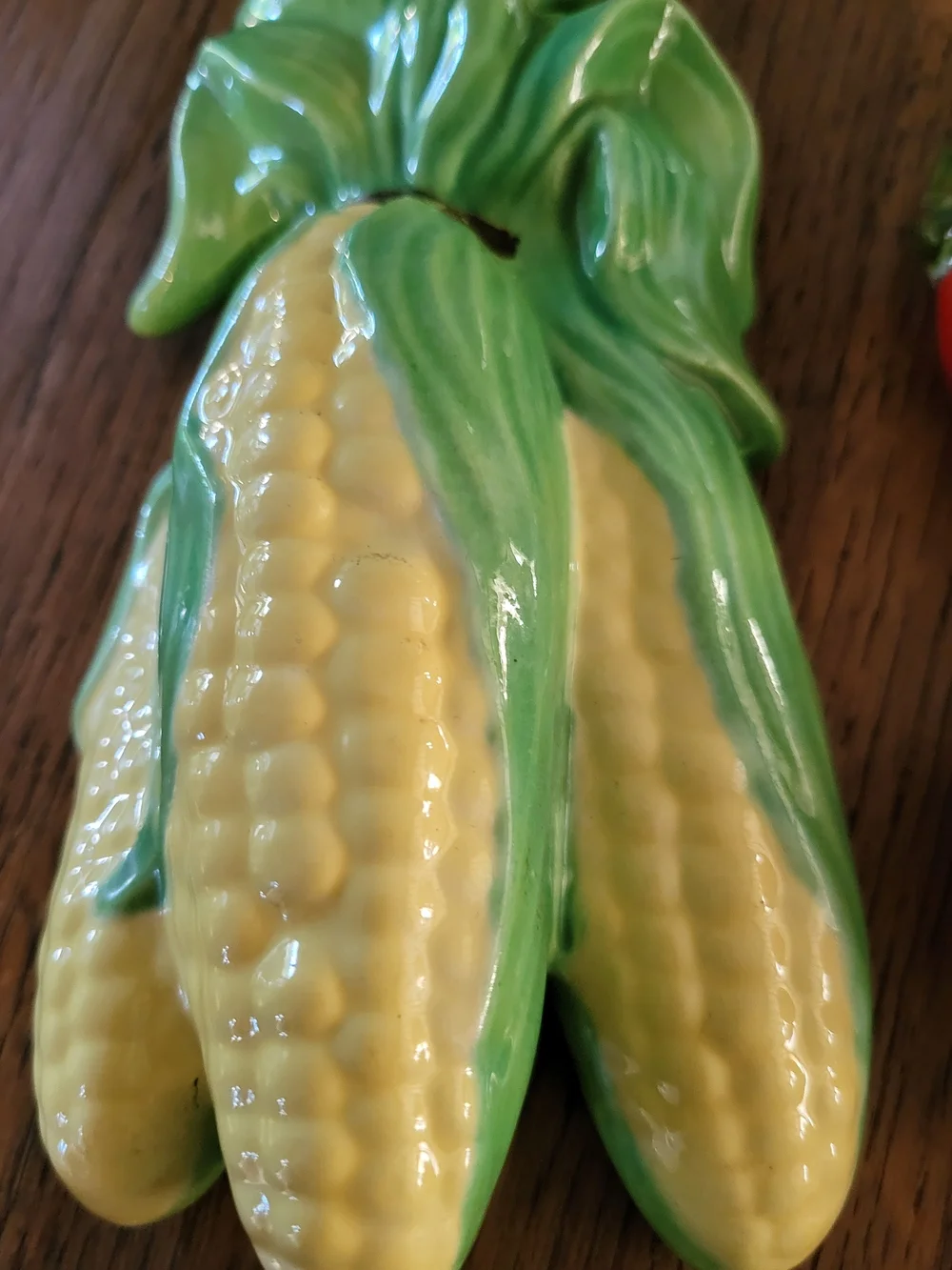 Vintage Hand Painted Ceramic Vegetables Set 3D 1970's Wall Art MCM
